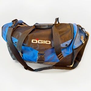 OGIO 55 Liter All Terrain Duffel Bag True Royal And Black Water/Weather Resistan